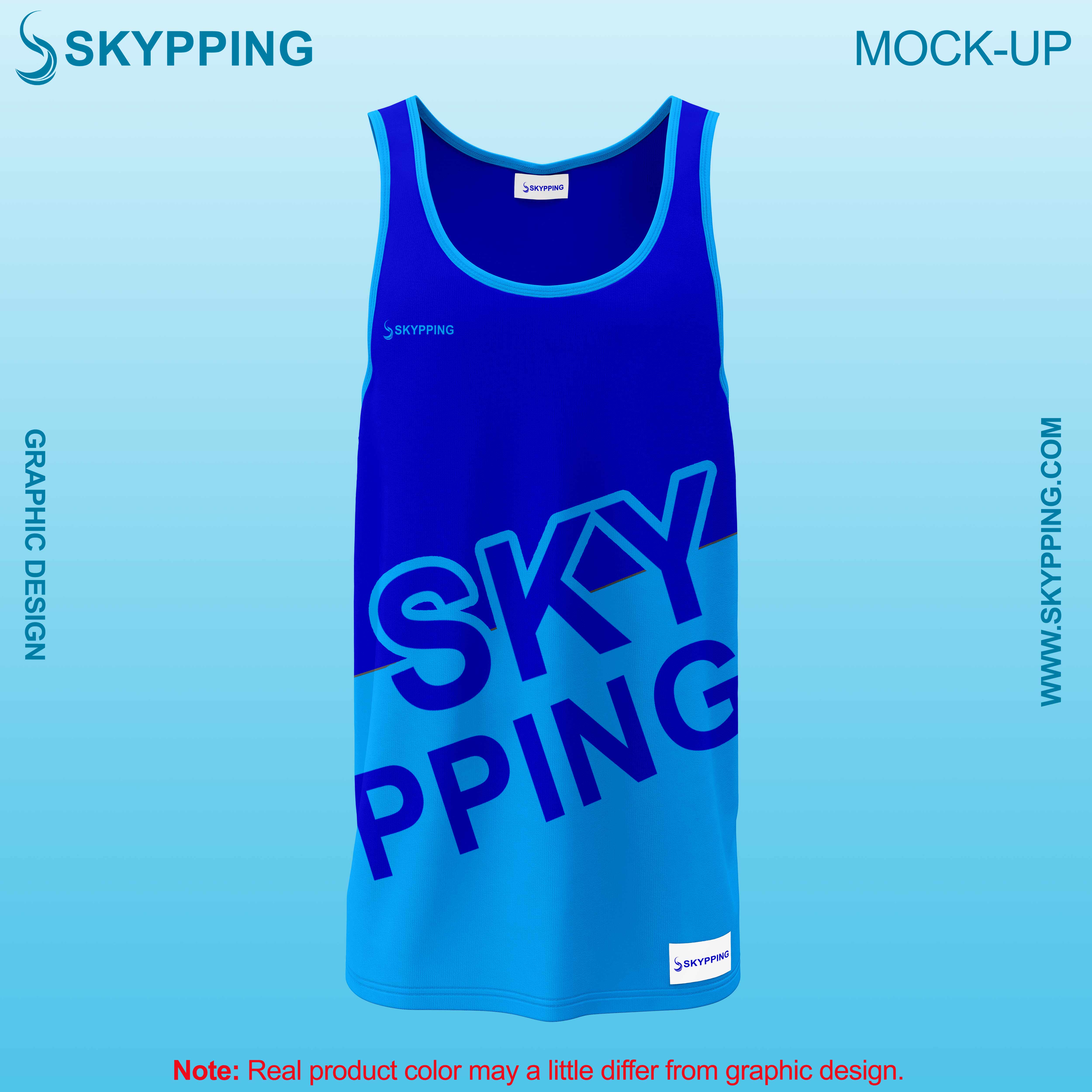 Men Tank Top / Vest in Double Color Self Design